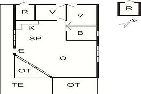 6 Person Holiday Home in Idestrup