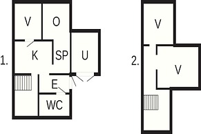 8 Person Holiday Home in Annerstad