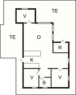 6 Person Holiday Home in Pandrup