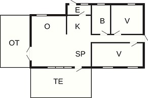 5 Person Holiday Home in Allinge-by Traum