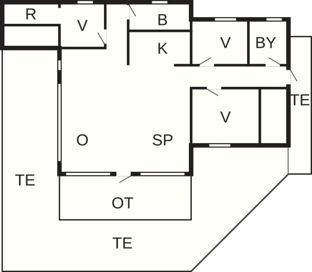 6 Person Holiday Home in Nexo