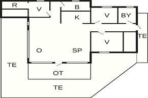 6 Person Holiday Home in Nexo