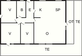 6 Person Holiday Home in Vaeggerlose