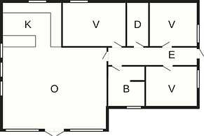 6 Person Holiday Home in Vaeggerlose