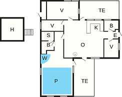8 Person Holiday Home in Vaeggerlose