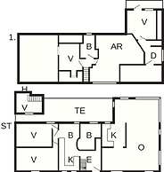 12 Person Holiday Home in Idestrup