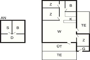 6 Person Holiday Home in Blokhus