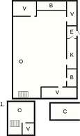 6 Person Holiday Home in Frostrup