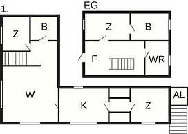 8 Person Holiday Home in Bralanda