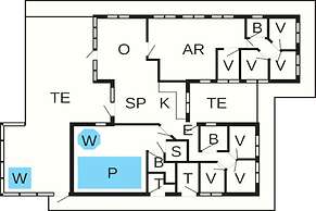 5 Star Holiday Home in Blavand