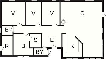 8 Person Holiday Home in Blokhus