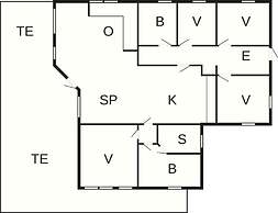 8 Person Holiday Home in Rorvig