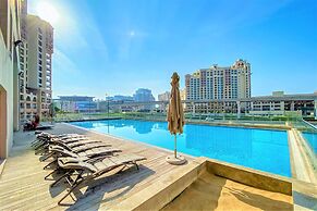 Luxurious Studio With Breath-taking Palm Views