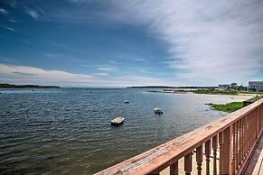 Deck & Beach Access: Waterfront Cape Cod Cottage