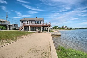 Deck & Beach Access: Waterfront Cape Cod Cottage
