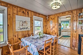 Deck & Beach Access: Waterfront Cape Cod Cottage