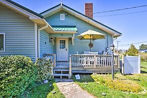Nautical Lubec Cottage w/ Fire Pit & Grill!