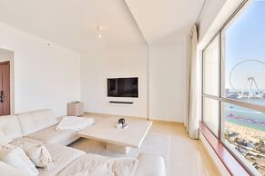 Deluxe 3plus1BR JBR - Sea View - Balcony