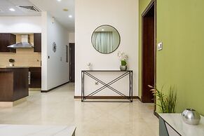 Modern beachfront 1BR apartment