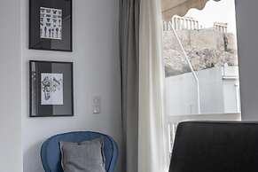 Deco Marble Apt With Acropolis View