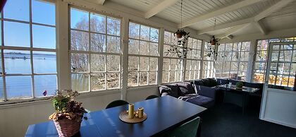 Beautiful lake view house