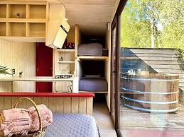 Refugio 14 With hot tub in the Forest