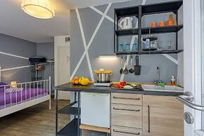 Blue Studio Apartment