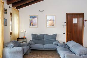 Flat Lake Garda With Very Panoramic View