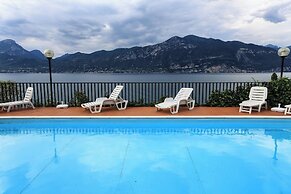 Flat Lake Garda With Very Panoramic View