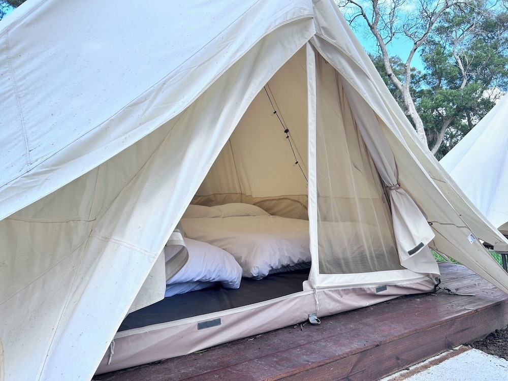 Touching camping