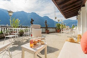Terrace on Orrido di Nesso Waterfall