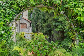 Terrace on Orrido di Nesso Waterfall