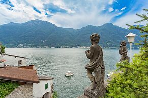 Terrace on Orrido di Nesso Waterfall
