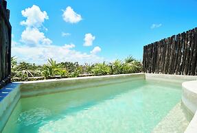 Luxury Penthouse in Aldea Zama, private pool and rooftop, 24 7 securit