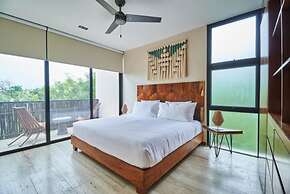 Luxury Penthouse in Aldea Zama, private pool and rooftop, 24 7 securit