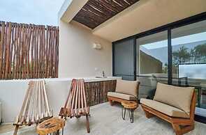 Luxury Penthouse in Aldea Zama, private pool and rooftop, 24 7 securit