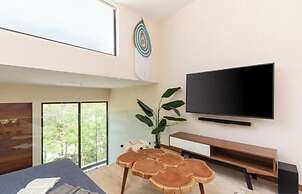 Luxury Penthouse in Aldea Zama, private pool and rooftop, 24 7 securit