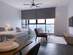 High Floor KL View Scarletz Suite