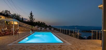 Above Blu Villa in Gaios